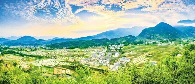 【“千万工程”看汉阴】“大地浮雕”唱欢歌——漩涡镇以农文旅融合赋能乡村高质量发展