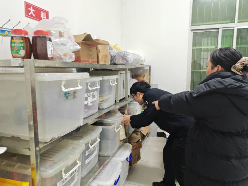 汉阴县汉阳镇：守护校园“食”光 护航快乐寒假