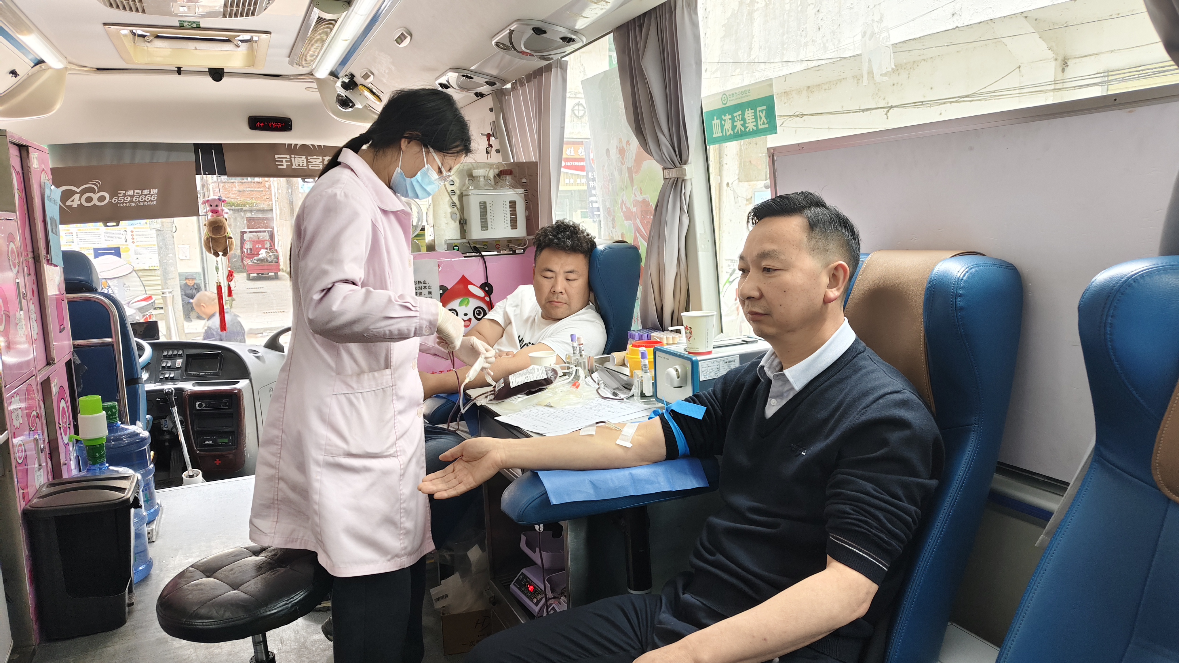 汉阴县汉阳镇积极开展无偿献血公益活动