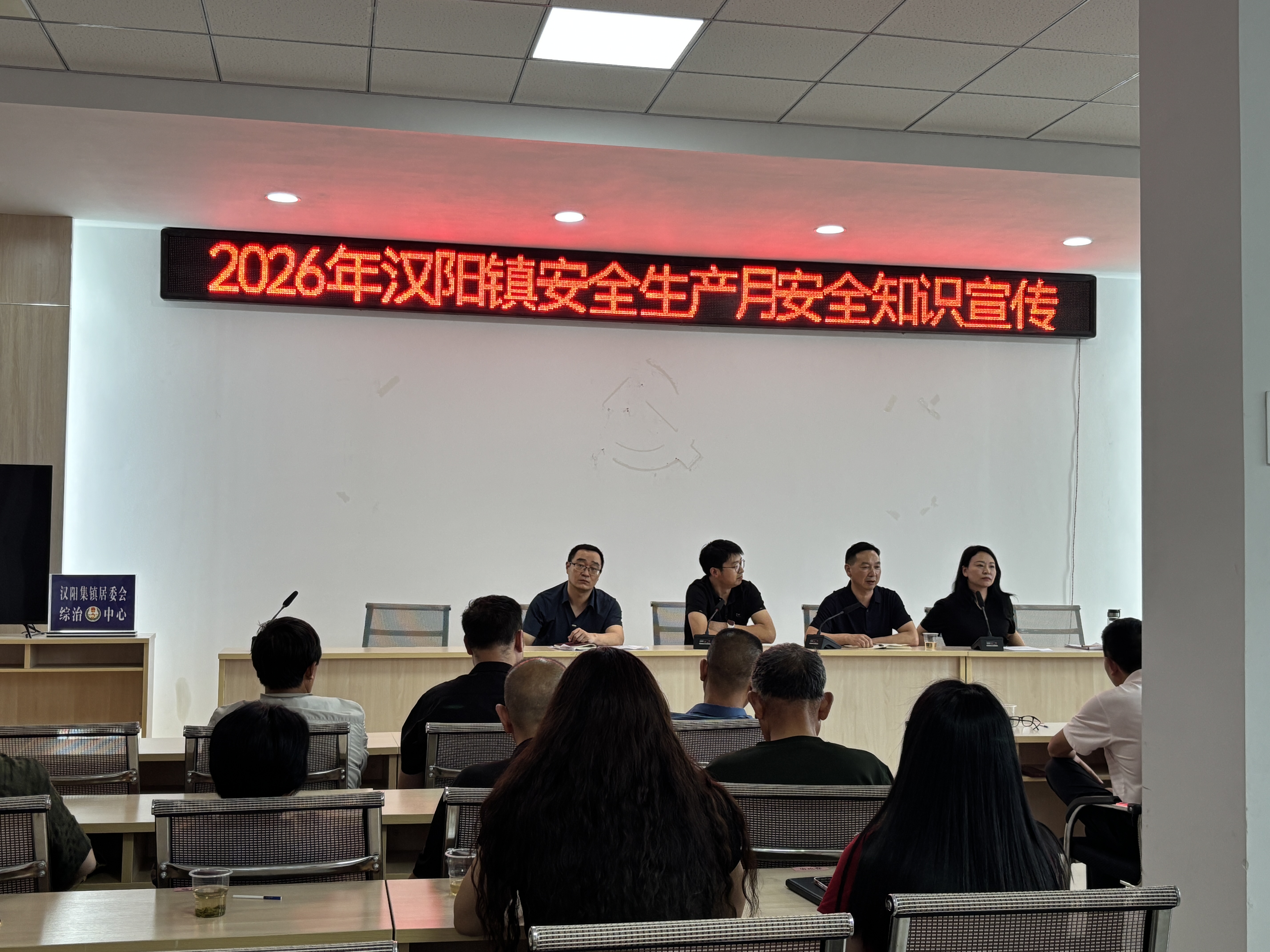 汉阳镇扎实开展2026年“安全生产月”宣传活动