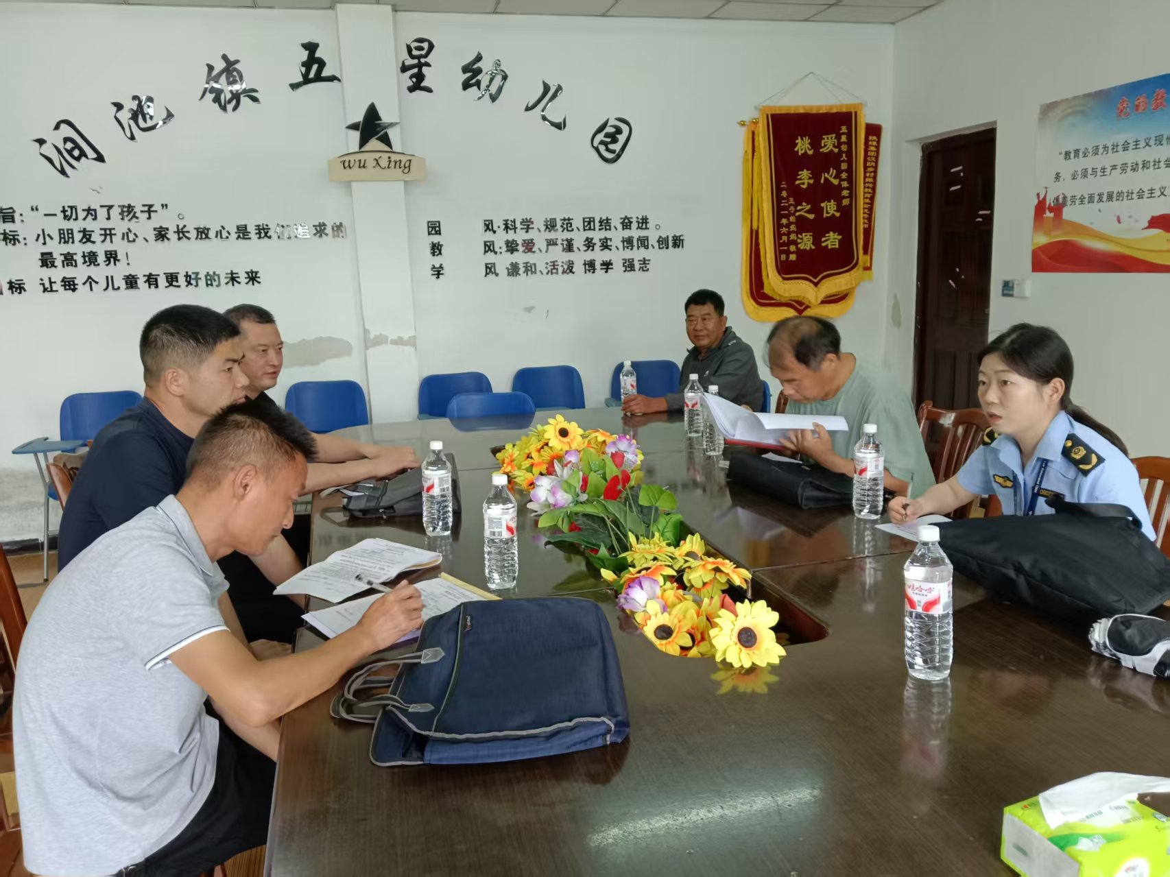 汉阴县涧池镇开展第二季度校园及周边环境安全联合大检查行动