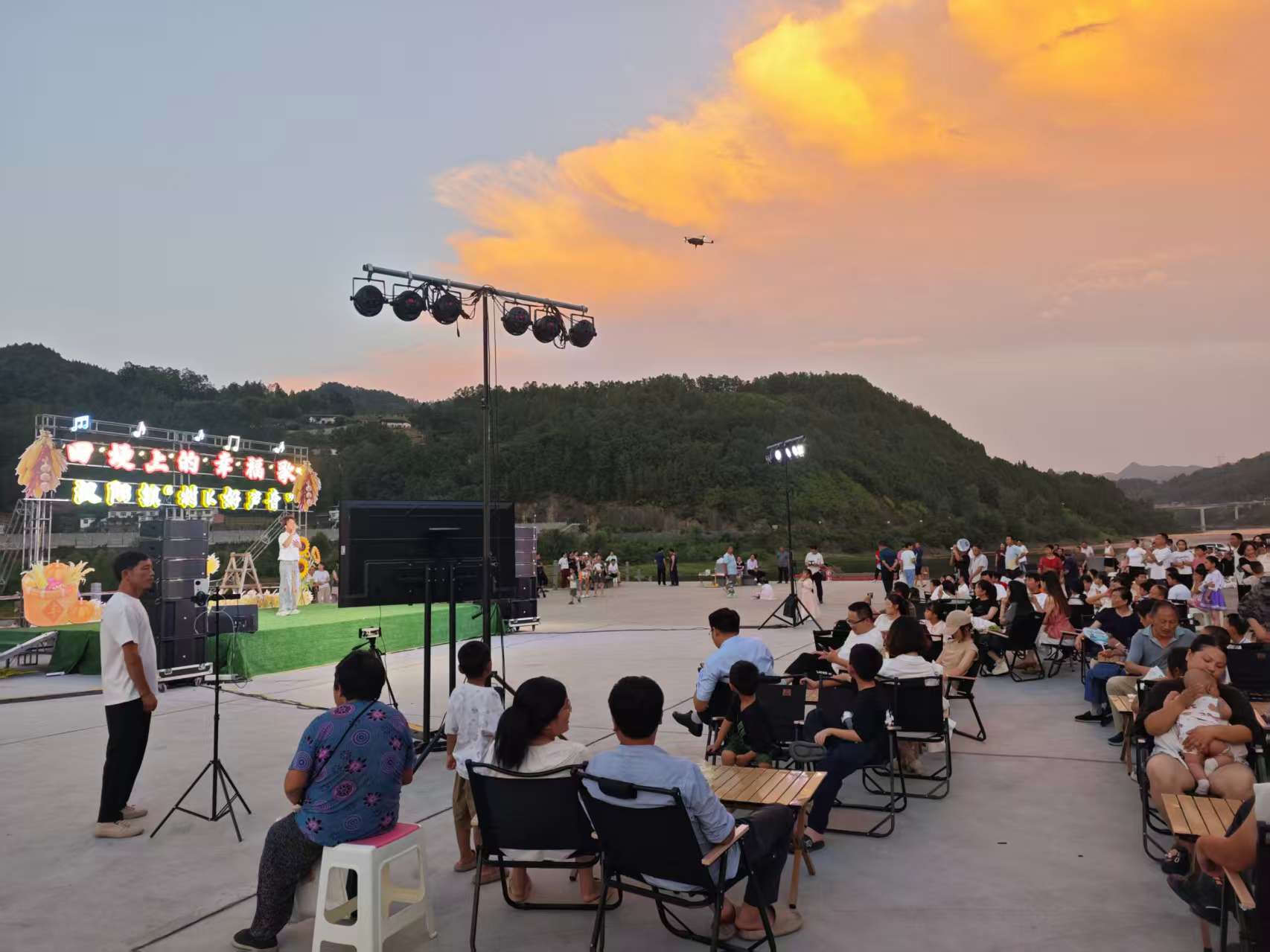 汉阴县汉阳镇“村K好声音”精彩开唱